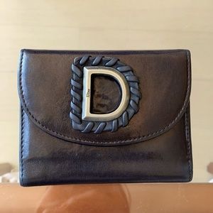 Dior Black leather wallet